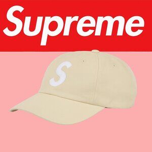 Supreme Beige “S” Logo Baseball Cap